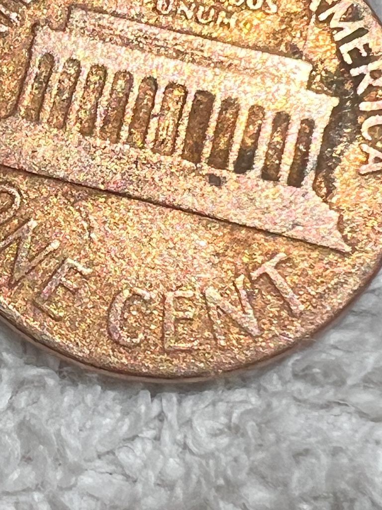 1964-Gold-Penny-Sandblasted